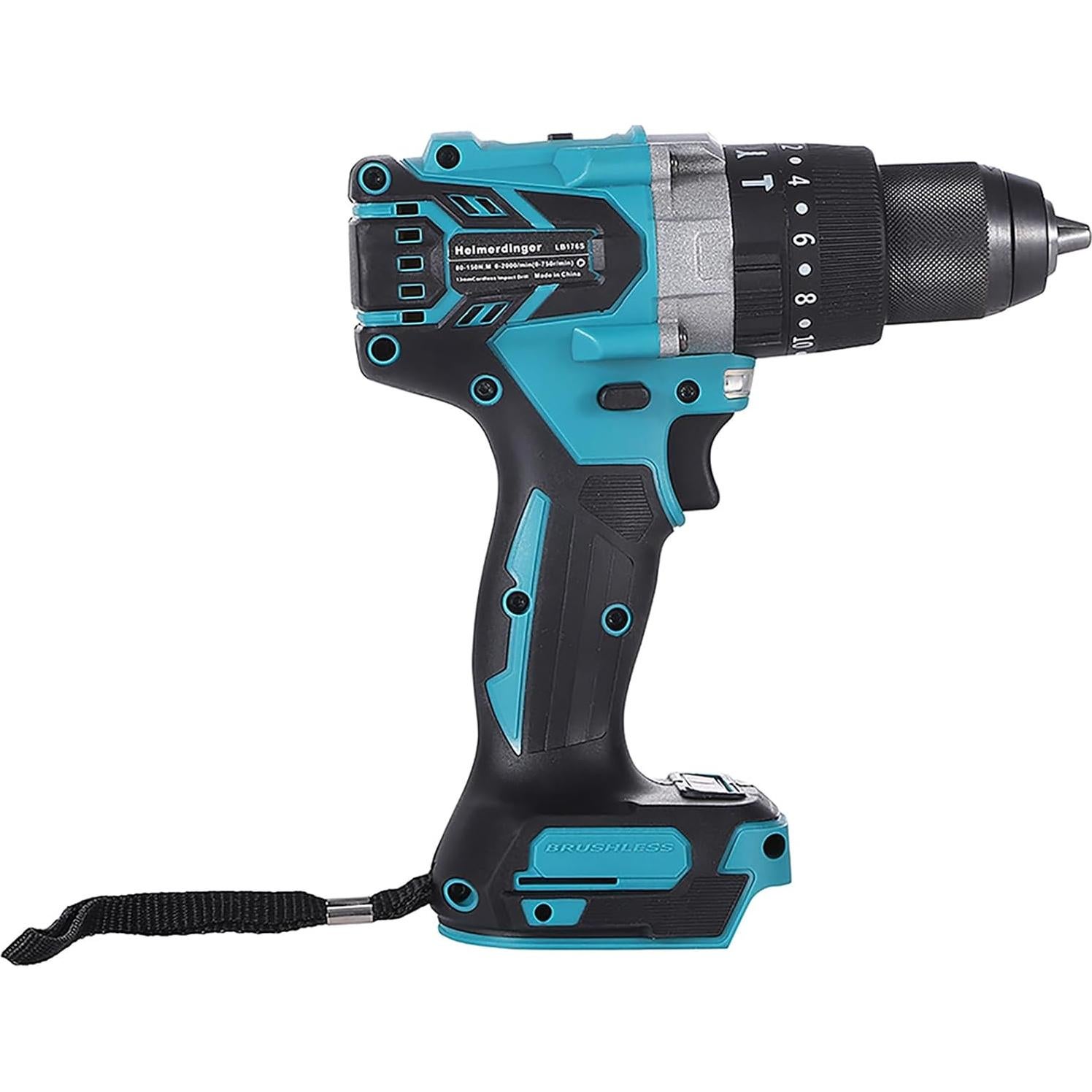 Taladro de Percusión Inalámbrico Heimerdinger 18V 150 N.m