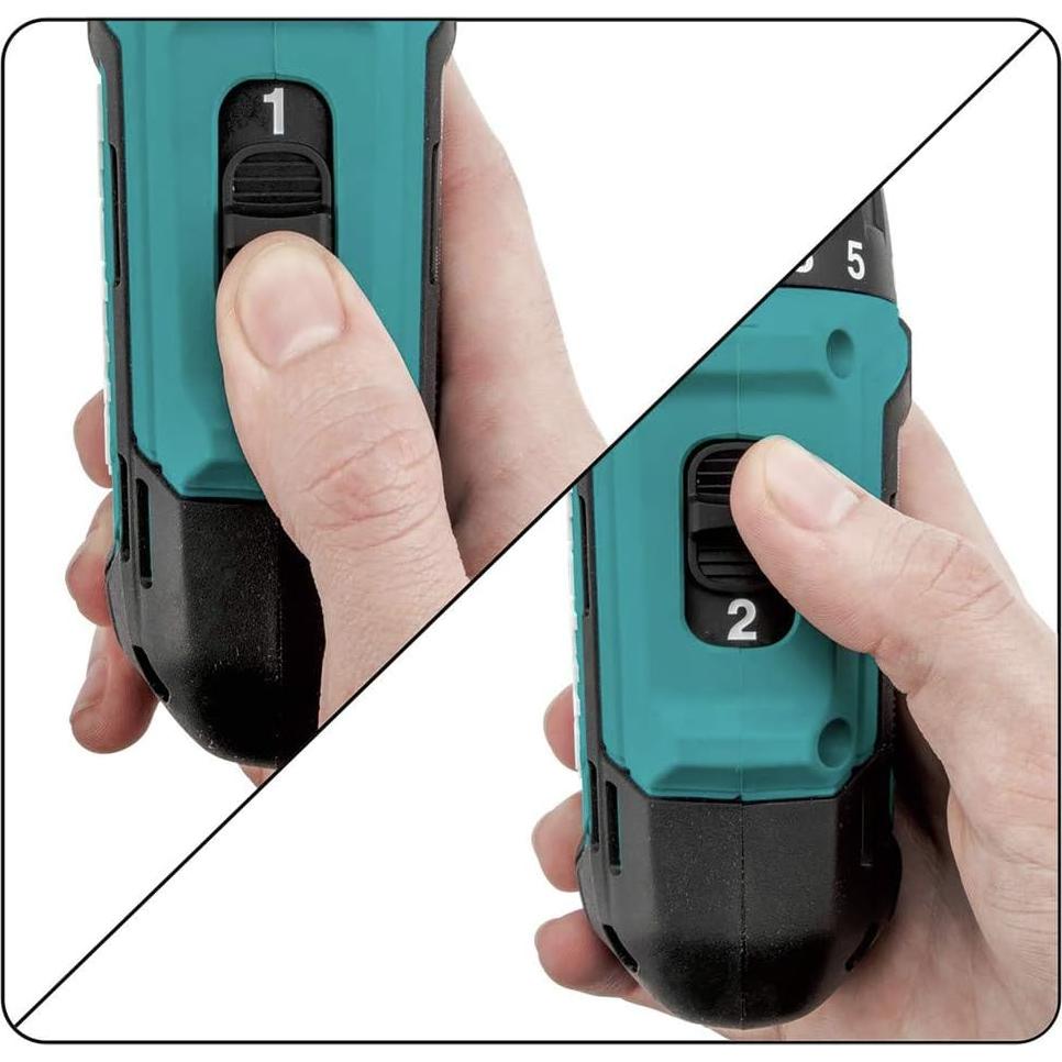 Taladro Inalámbrico Makita FD10R1 12V 2 Velocidades 0.91kg