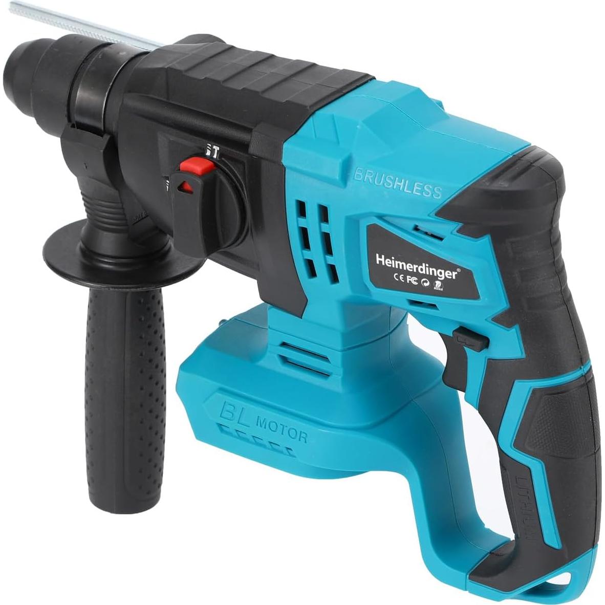 Martillo Perforador Inalámbrico Heimerdinger 18V 2 Julios