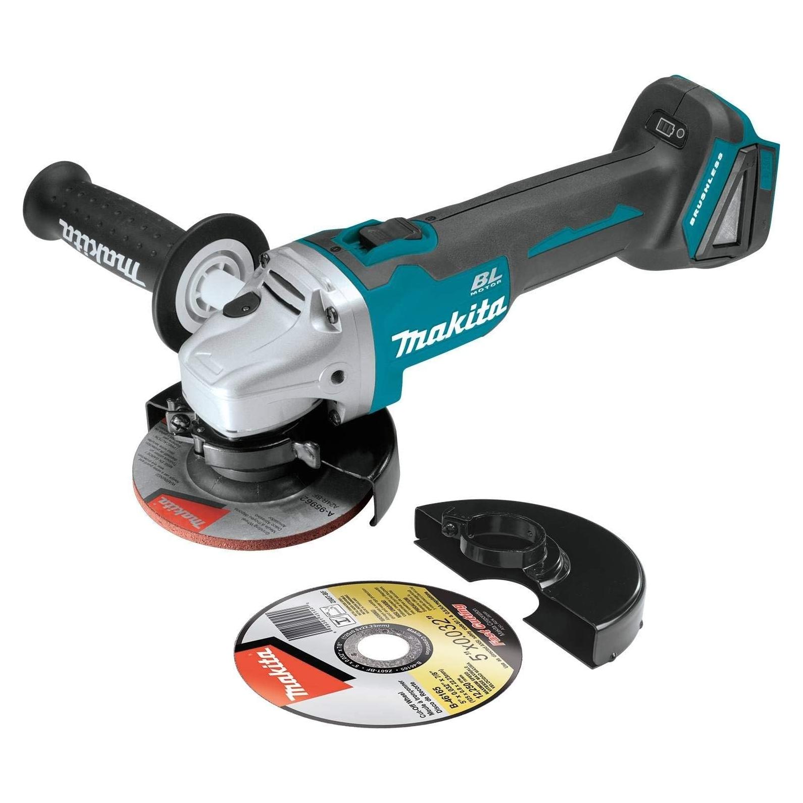 Cortadora Amoladora Angular Makita XAG04Z 18V 4.5" Inalámbrica