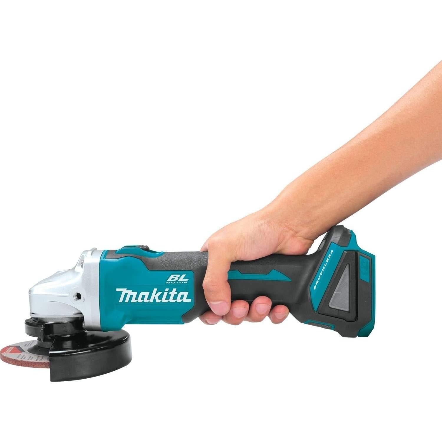 Cortadora Amoladora Angular Makita XAG04Z 18V 4.5" Inalámbrica