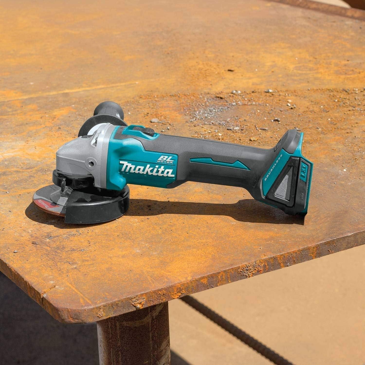 Cortadora Amoladora Angular Makita XAG04Z 18V 4.5" Inalámbrica