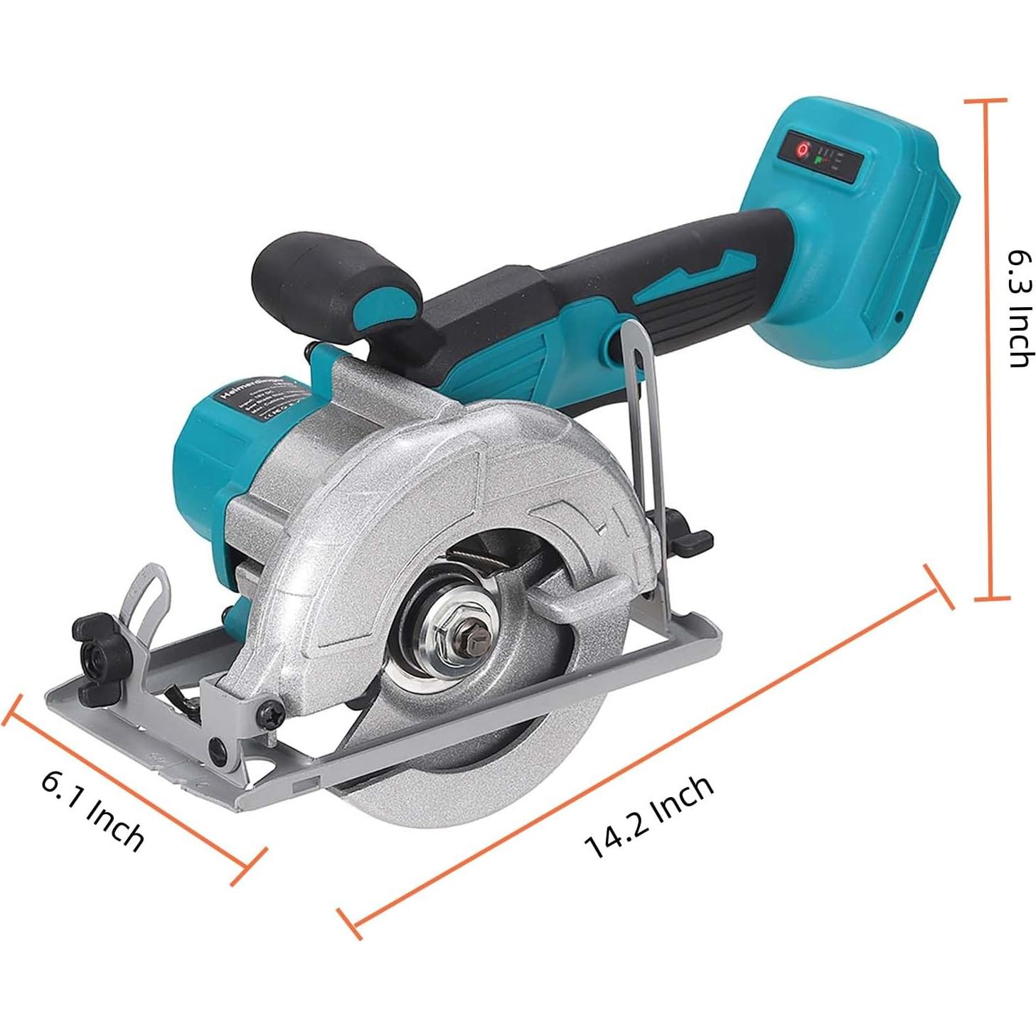Sierra Circular Inalámbrica Heimerdinger 5" 6500 RPM 18V