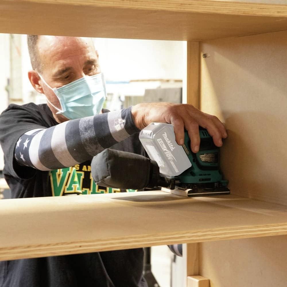 Lijadora de Acabado Inalámbrica Makita XOB02Z 18V 1/4"