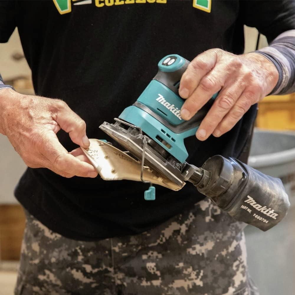 Lijadora de Acabado Inalámbrica Makita XOB02Z 18V 1/4"