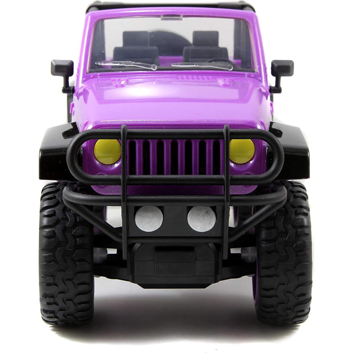 Jeep R/C Jada Toys Girlmazing 1:16 Personalizable Púrpura