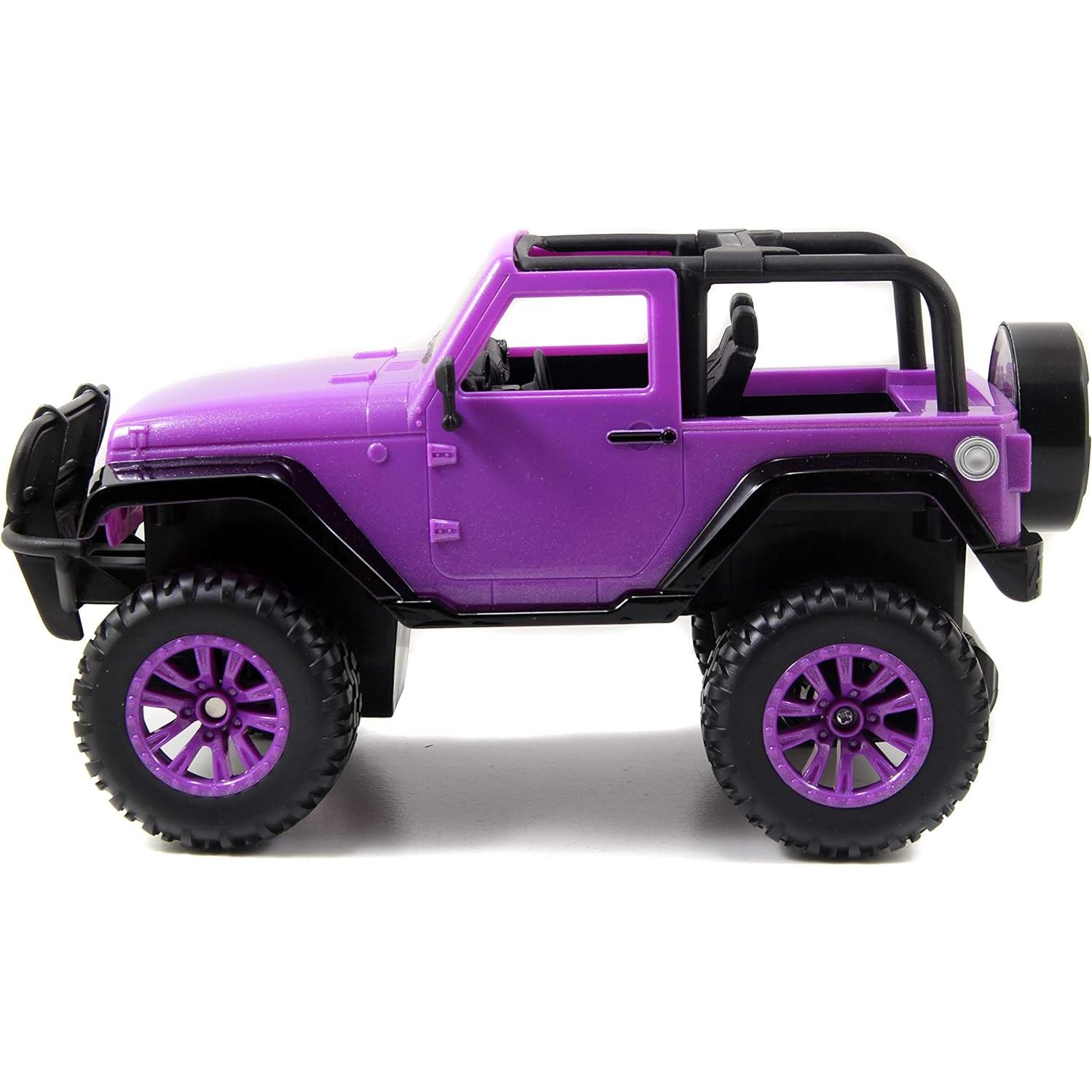 Jeep R/C Jada Toys Girlmazing 1:16 Personalizable Púrpura