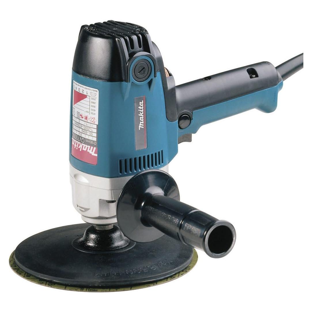 Lijadora de Disco Makita GV7000C 900W Velocidad Variable 2500-4700 RPM