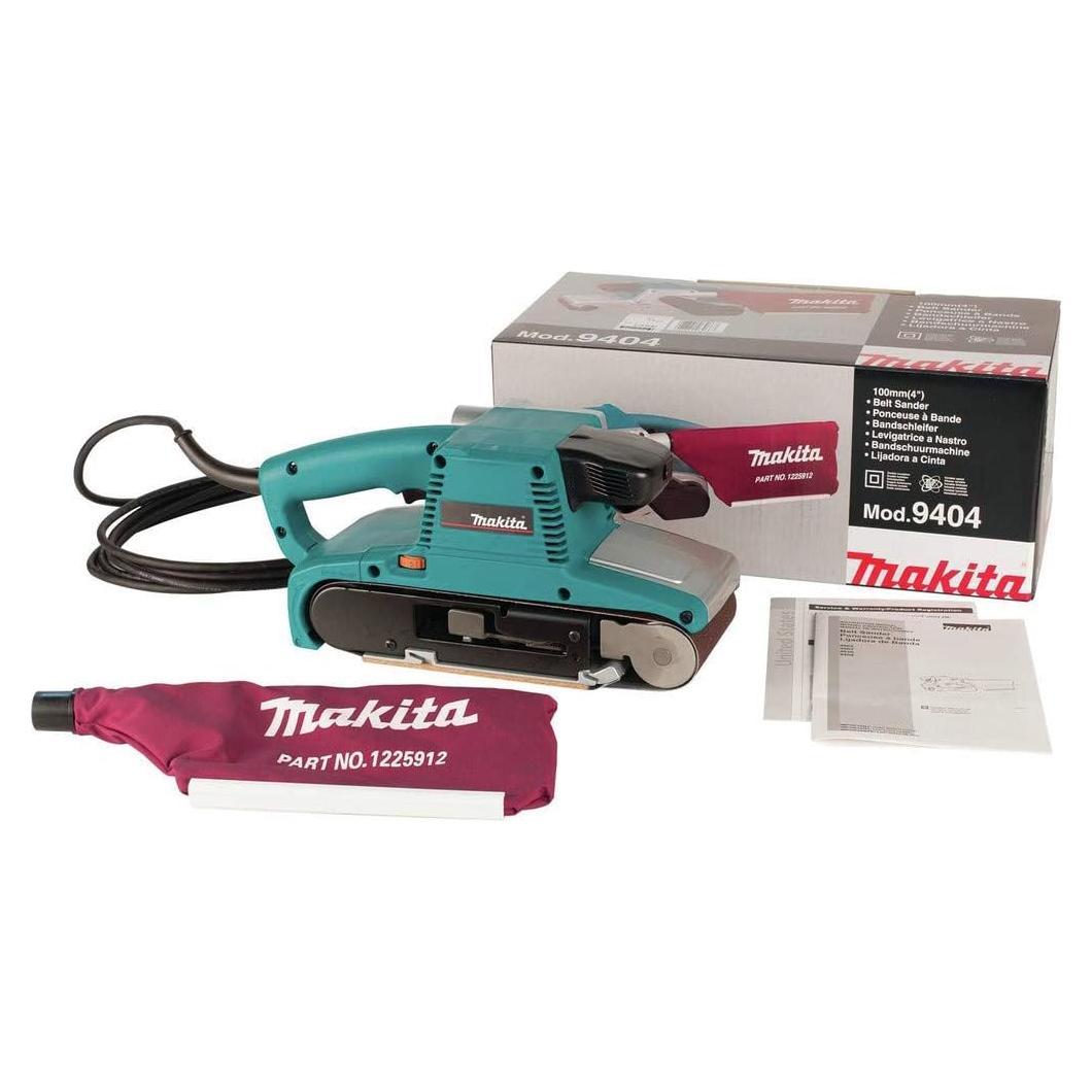 Lijadora de Banda Makita 9404 4" x 24" 8.8 AMP Velocidad Variable