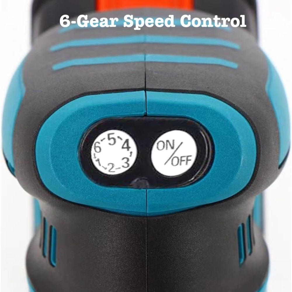 Lijadora Orbital Inalámbrica WQV 5" 24000RPM 90W