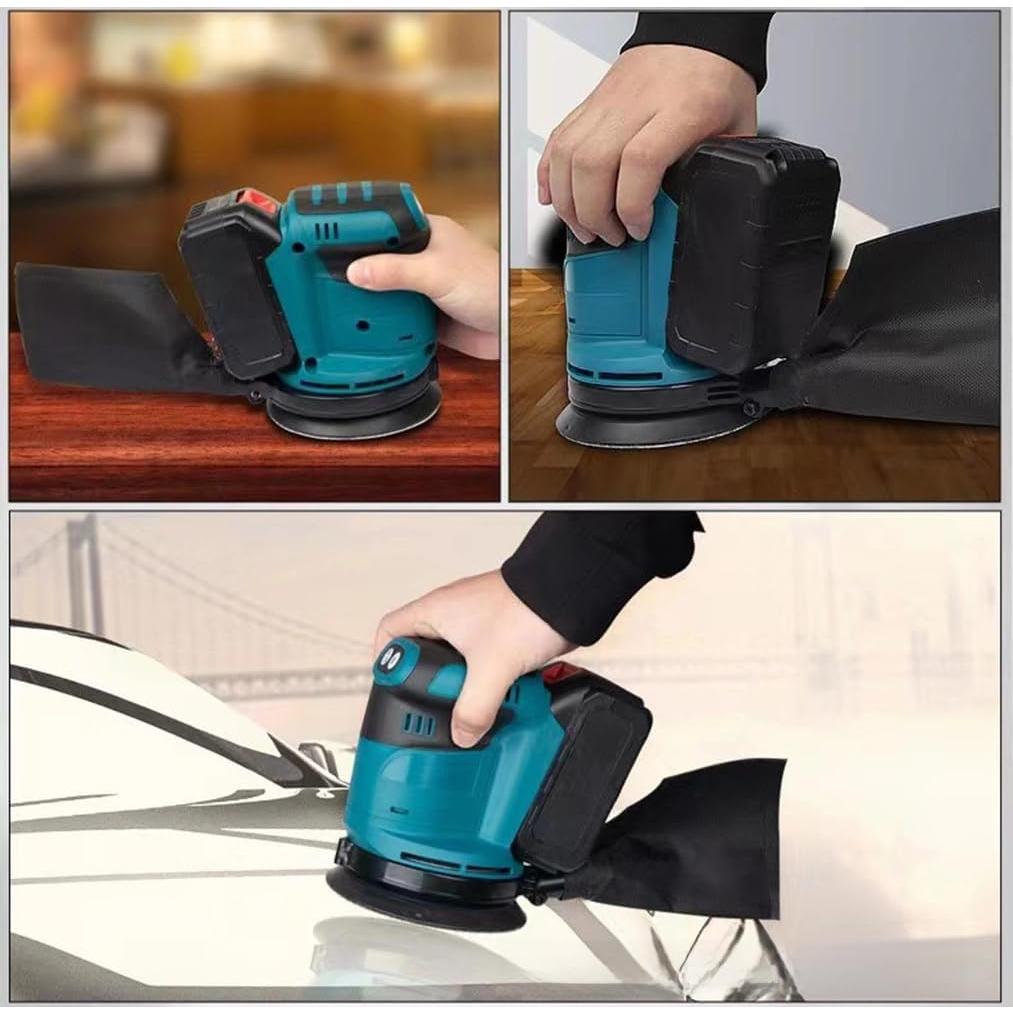 Lijadora Orbital Inalámbrica WQV 5" 24000RPM 90W