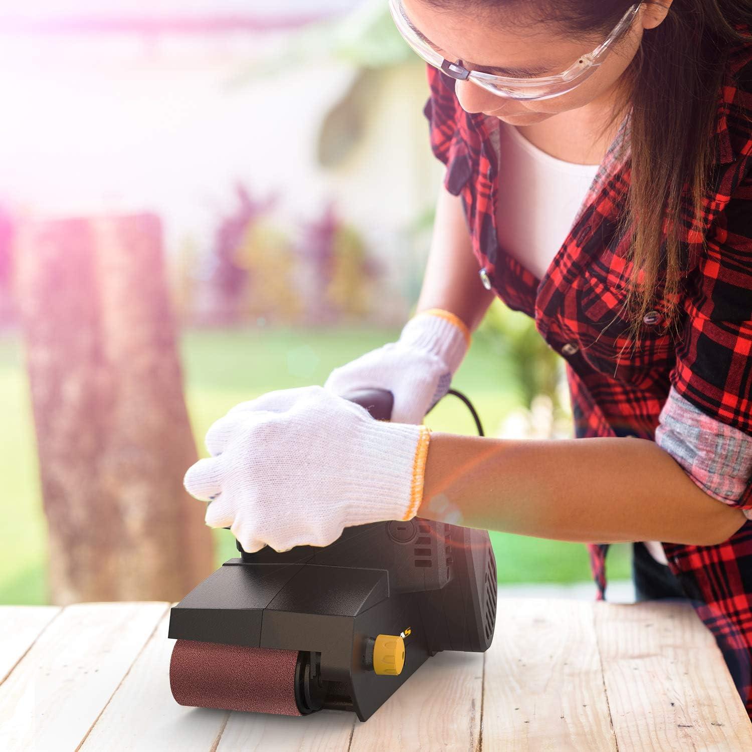 Lijadora de Banda Jellas BS750 7A 3x21" con Control de Velocidad