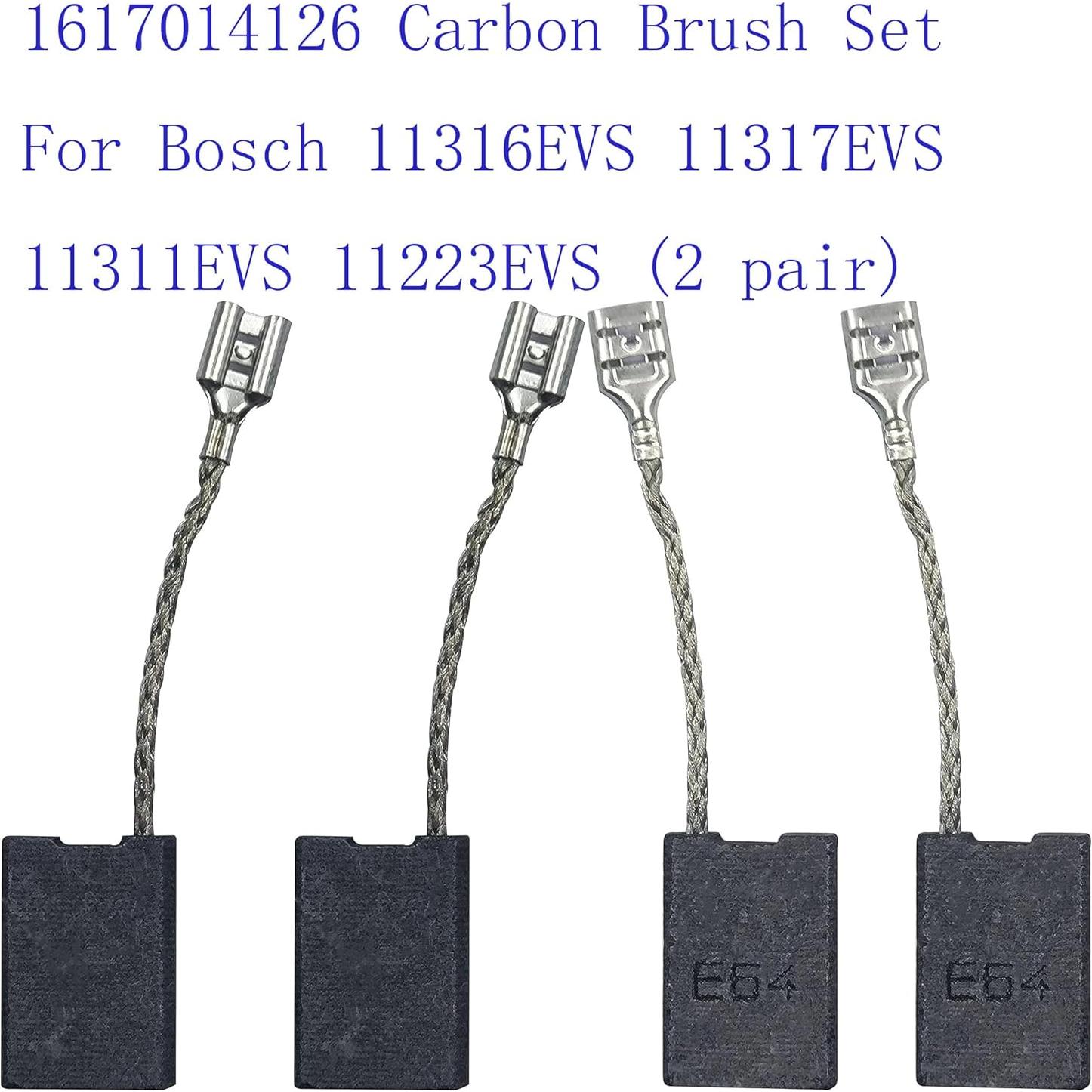 Juego de Escobillas de Carbono Bosch 1617014126 (4 Piezas)