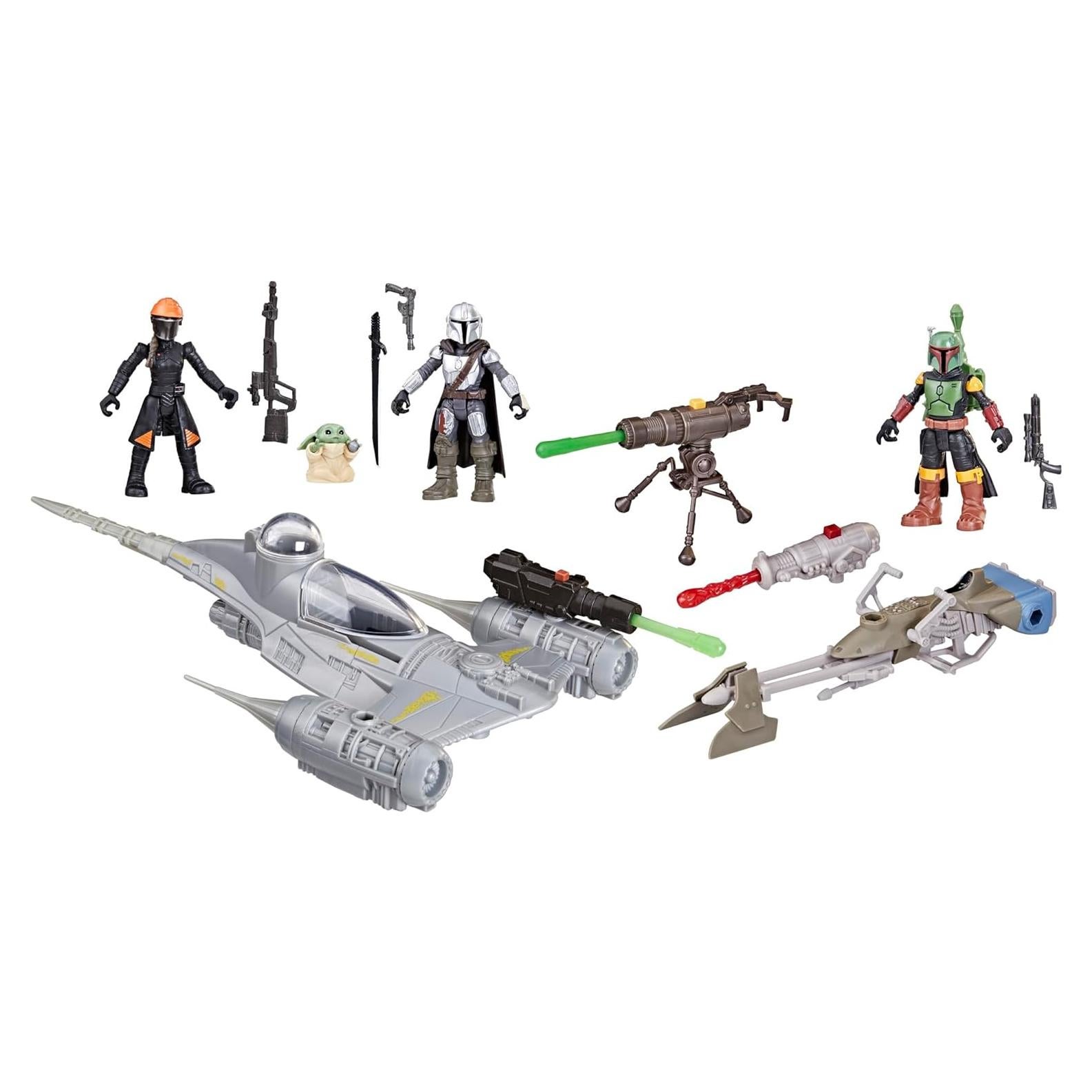 Star Wars Set Misión Flota Hasbro con 4 Figuras 6.5 cm