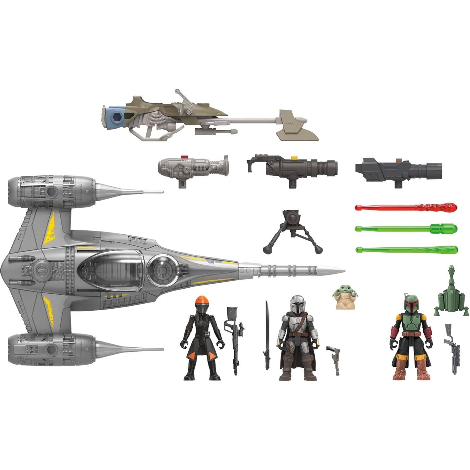 Star Wars Set Misión Flota Hasbro con 4 Figuras 6.5 cm