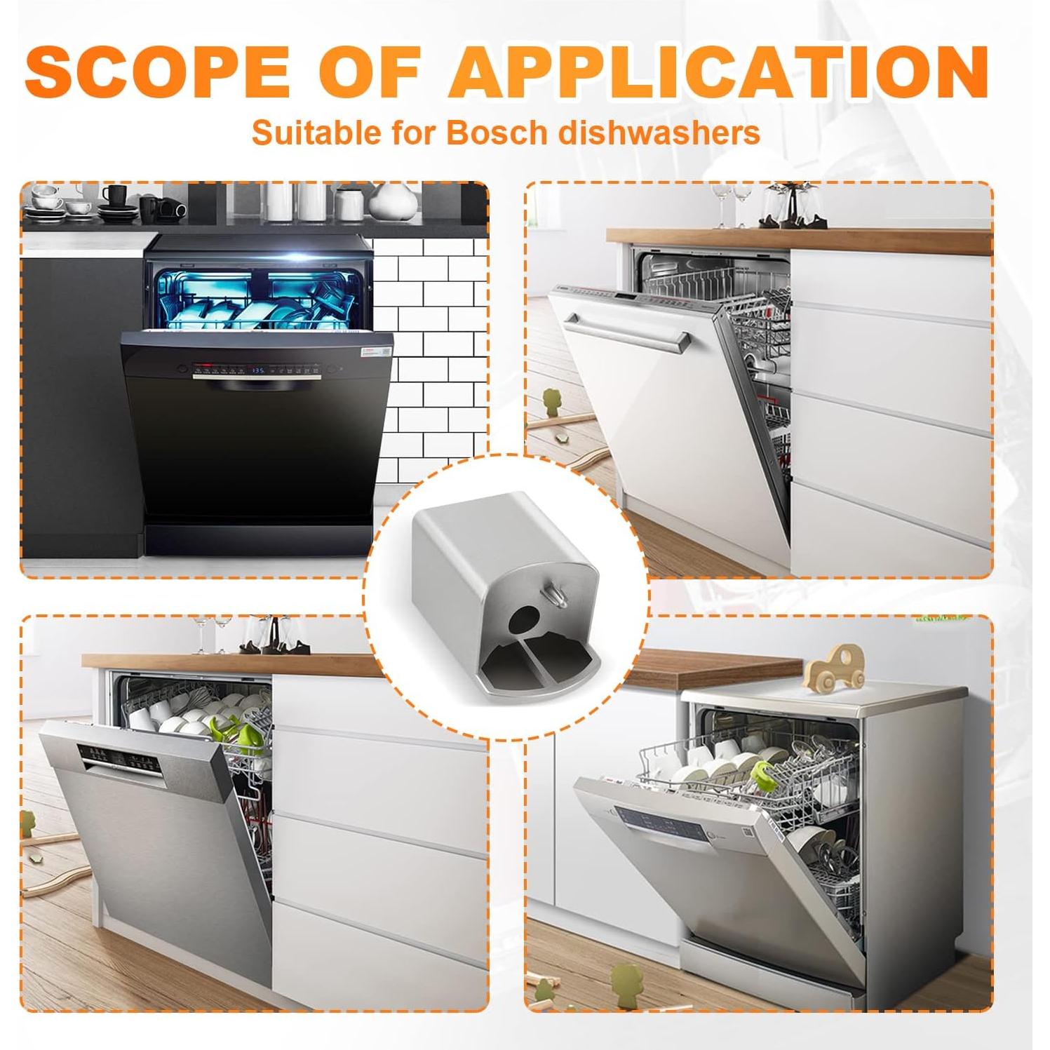 Tapa Extremo Mango Lavavajillas UYZO 00628998 Plata