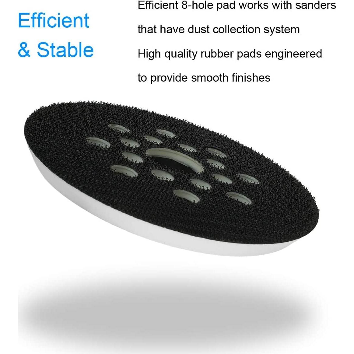 Placa de respaldo lijadora Bosch 12,45 cm gancho y bucle