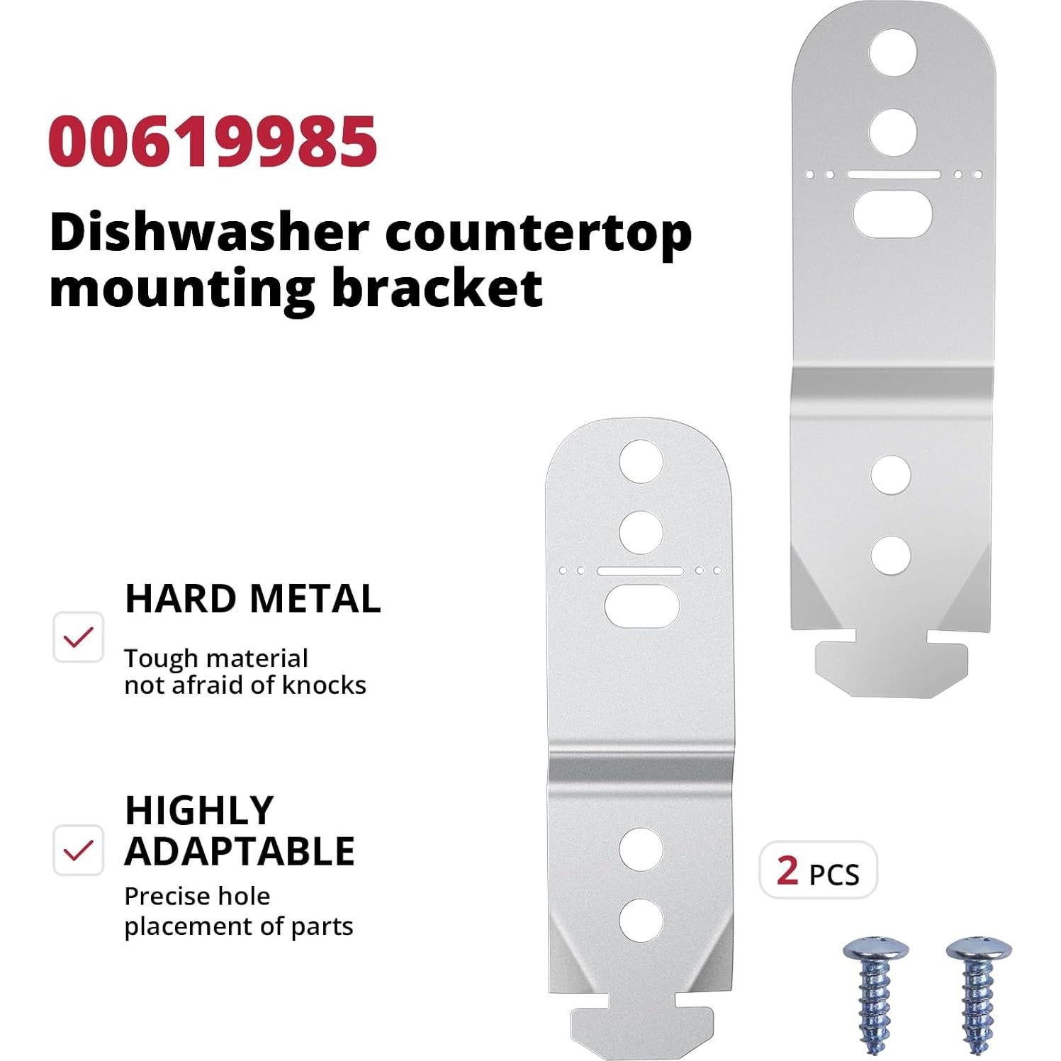Soporte de Montaje para Lavavajillas Earthtec 00619985