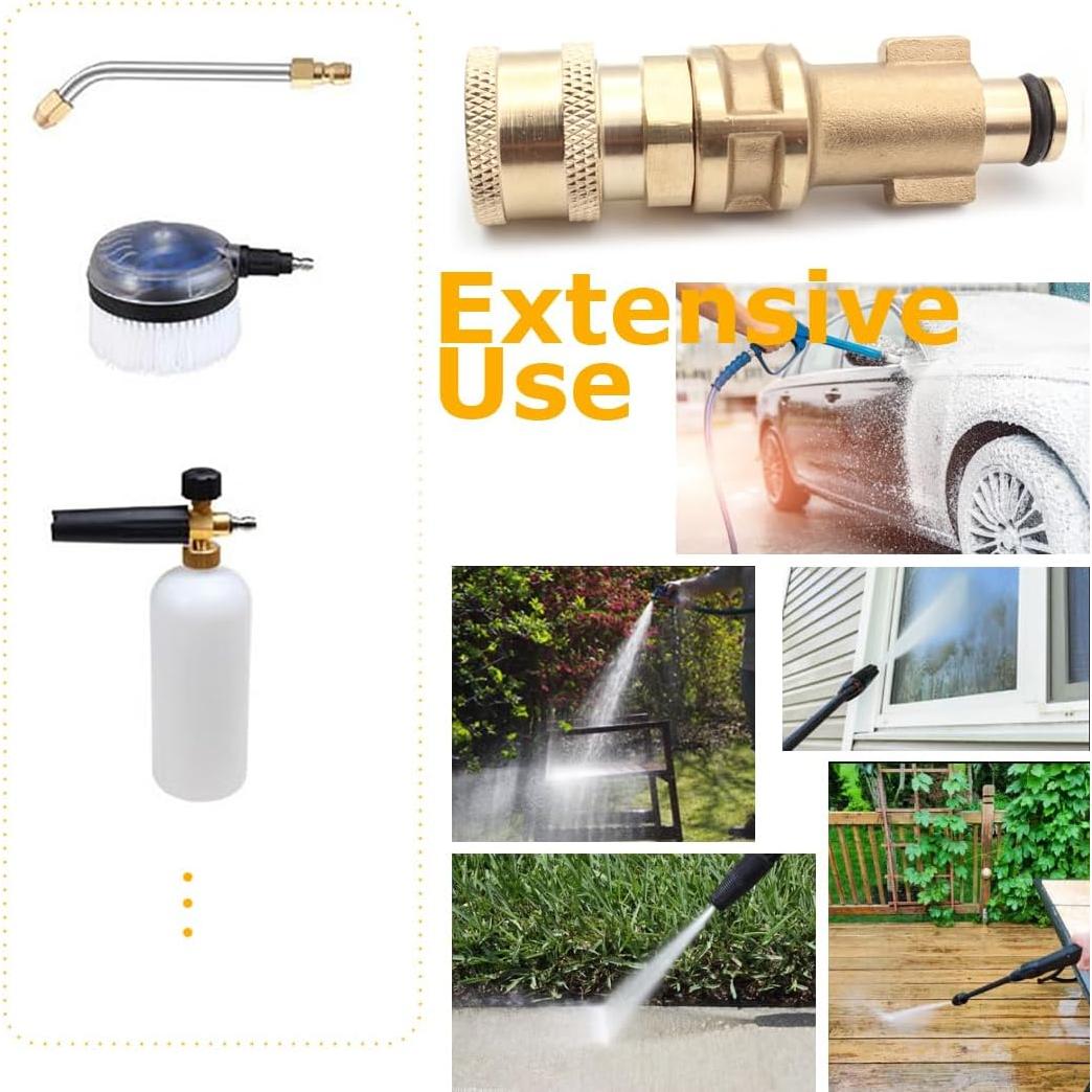 Adaptador de Lavado a Presión Kallwong con 5 Boquillas