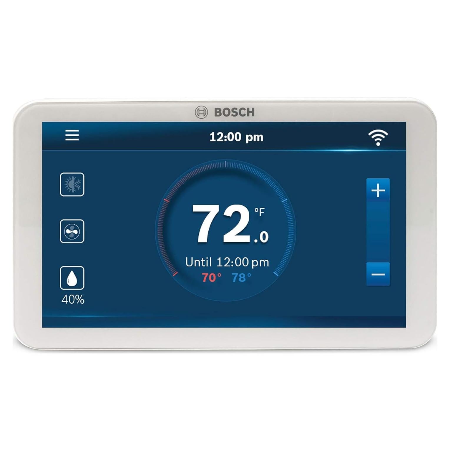 Termostato Inteligente Bosch BCC100 5" Táctil Wi-Fi HVAC