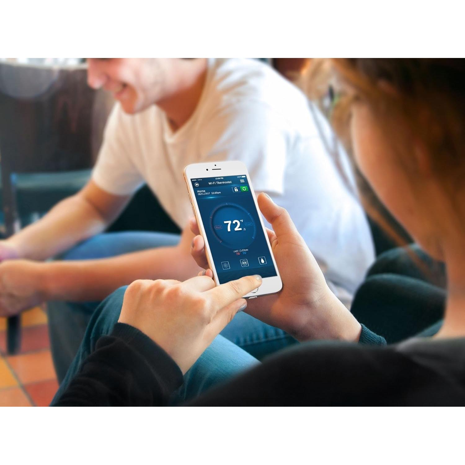 Termostato Inteligente Bosch BCC100 5" Táctil Wi-Fi HVAC