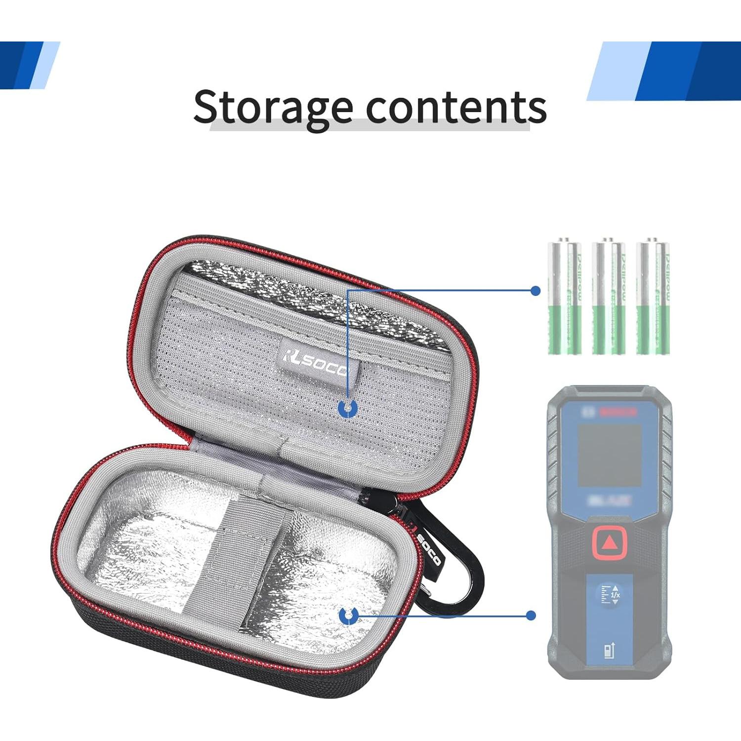Funda Dura RLSOCO para Medidor Laser BOSCH GLM100-23