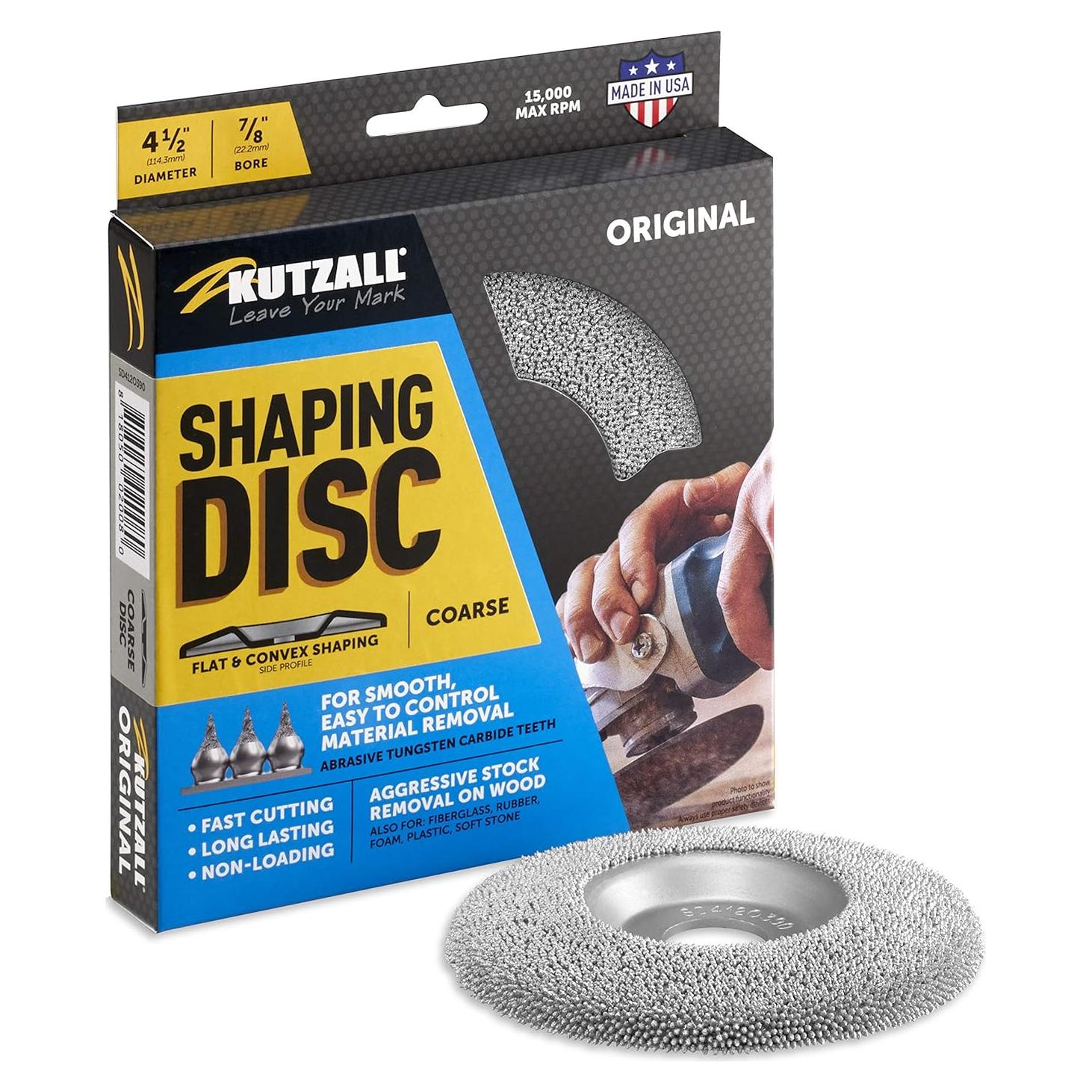 Disco de Moldeo Kutzall Original 114.3mm Grueso para Amoladora