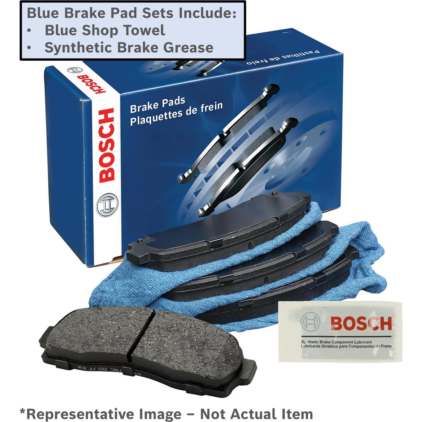 Pastillas de Freno Bosch BE928 Semi-Metálicas Traseras