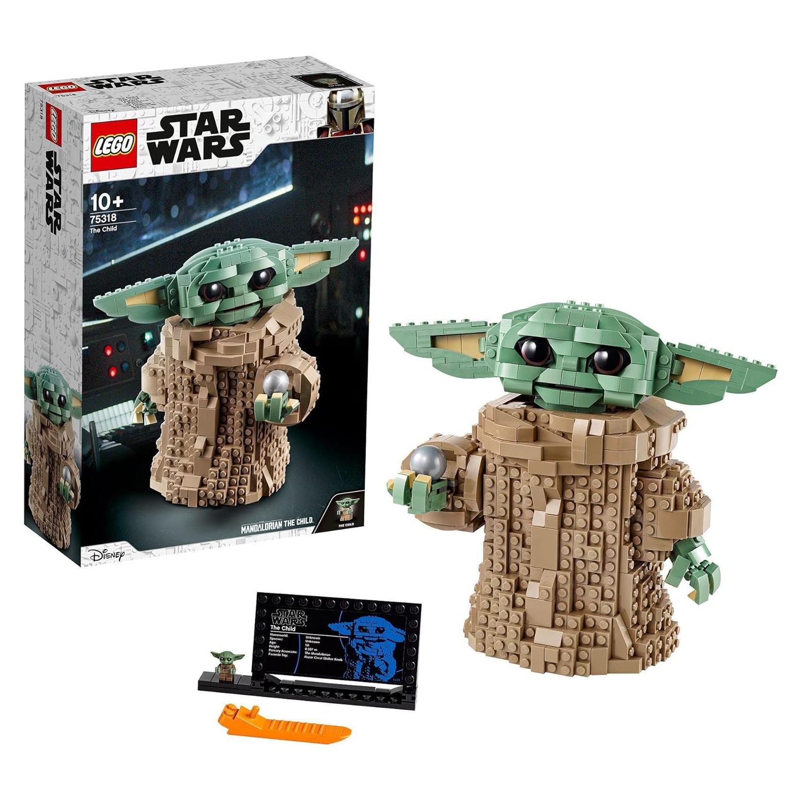 LEGO 75318 Star Wars Baby Yoda 11.81x26.19 cm Juguete