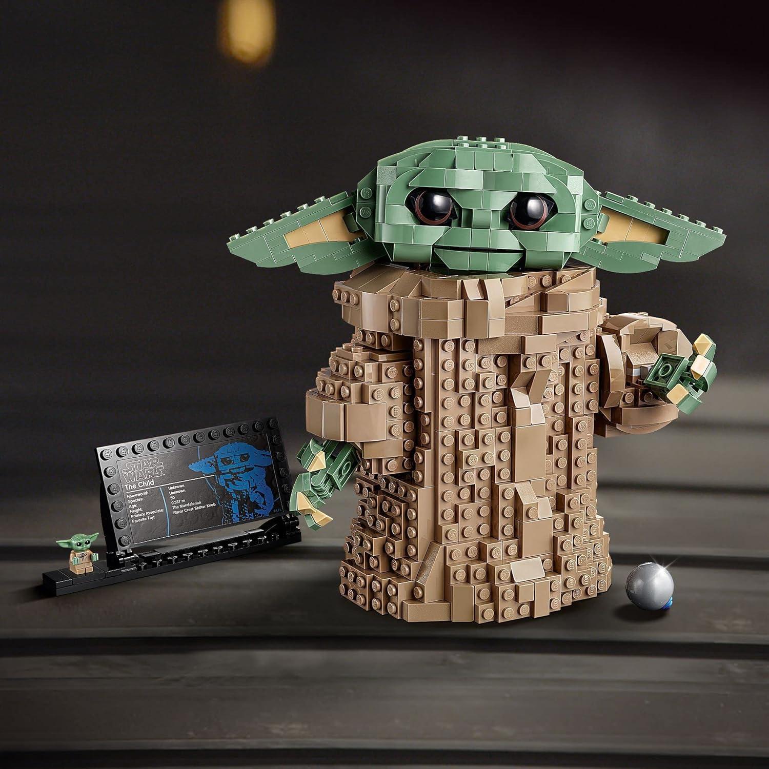 LEGO 75318 Star Wars Baby Yoda 11.81x26.19 cm Juguete