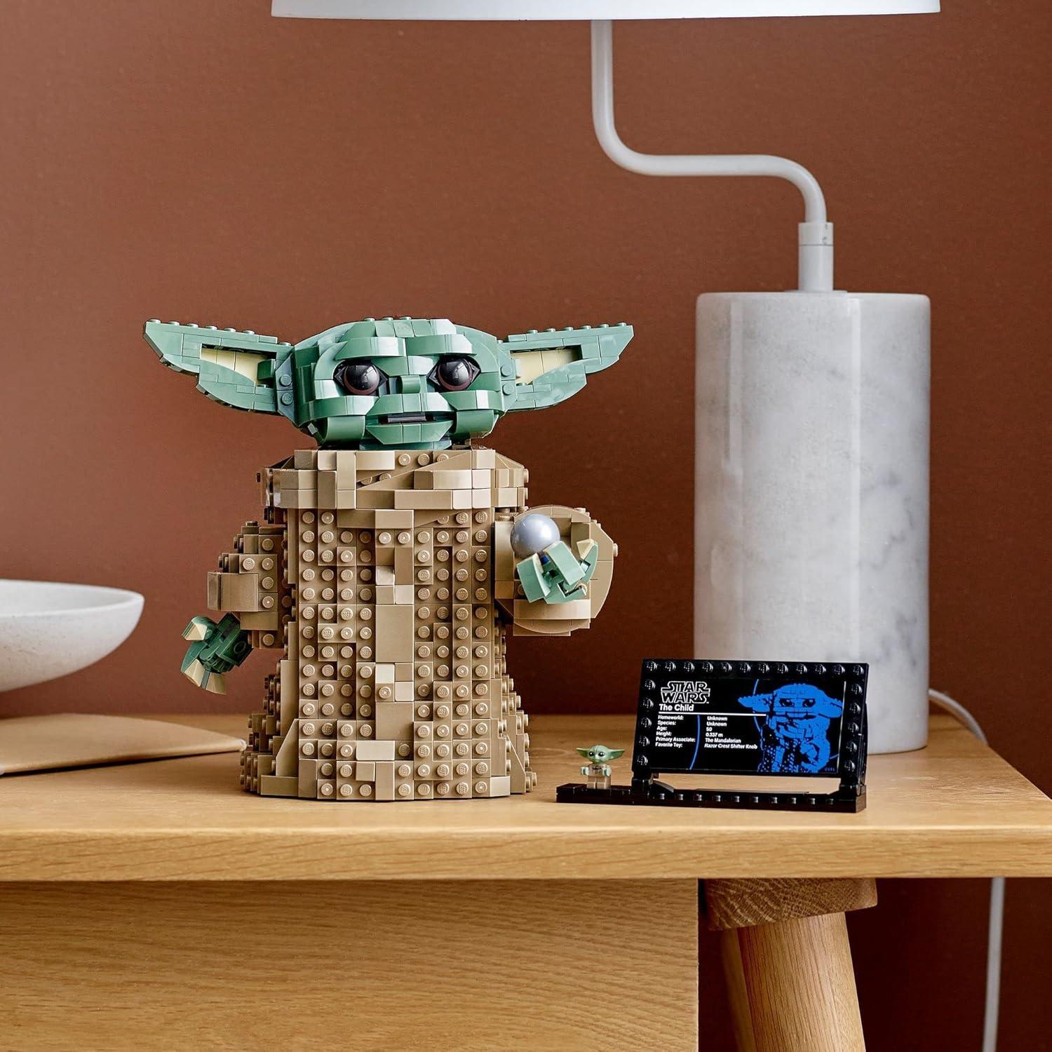 LEGO 75318 Star Wars Baby Yoda 11.81x26.19 cm Juguete