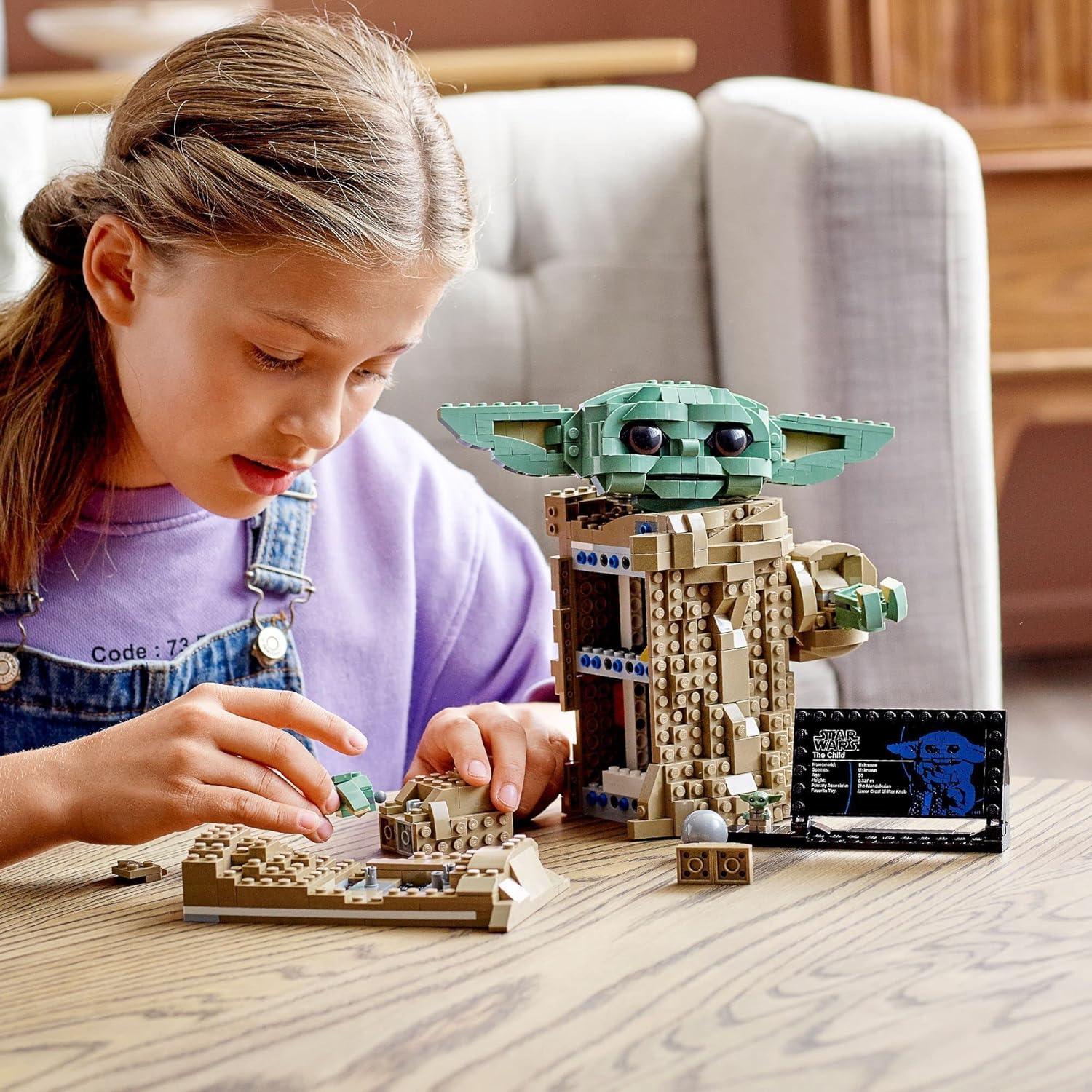 LEGO 75318 Star Wars Baby Yoda 11.81x26.19 cm Juguete