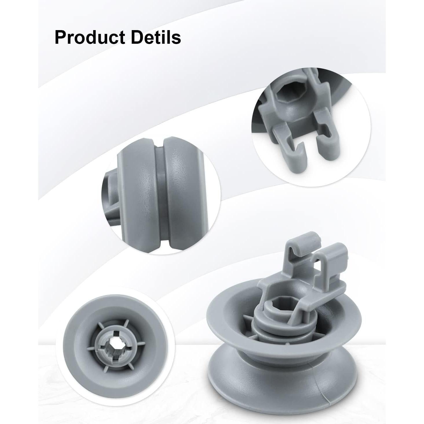 Rodillo Superior Lavavajillas Taillyg 611666 4 Piezas