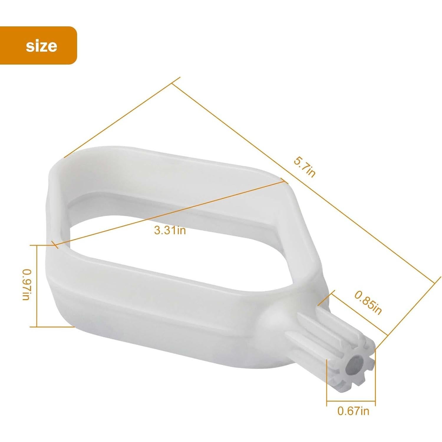 Palas para Galletas Bosch Universal Plus 2 Piezas Nylon