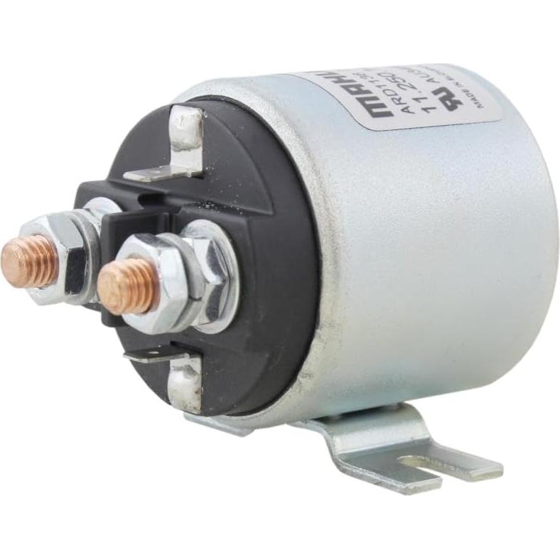 New Genuine OEM Mahle Solenoid MX28 24 Volt 80 Amp 4 Terminals Compatible Replacement for Bosch 2130905001 Iskra 11.250.145