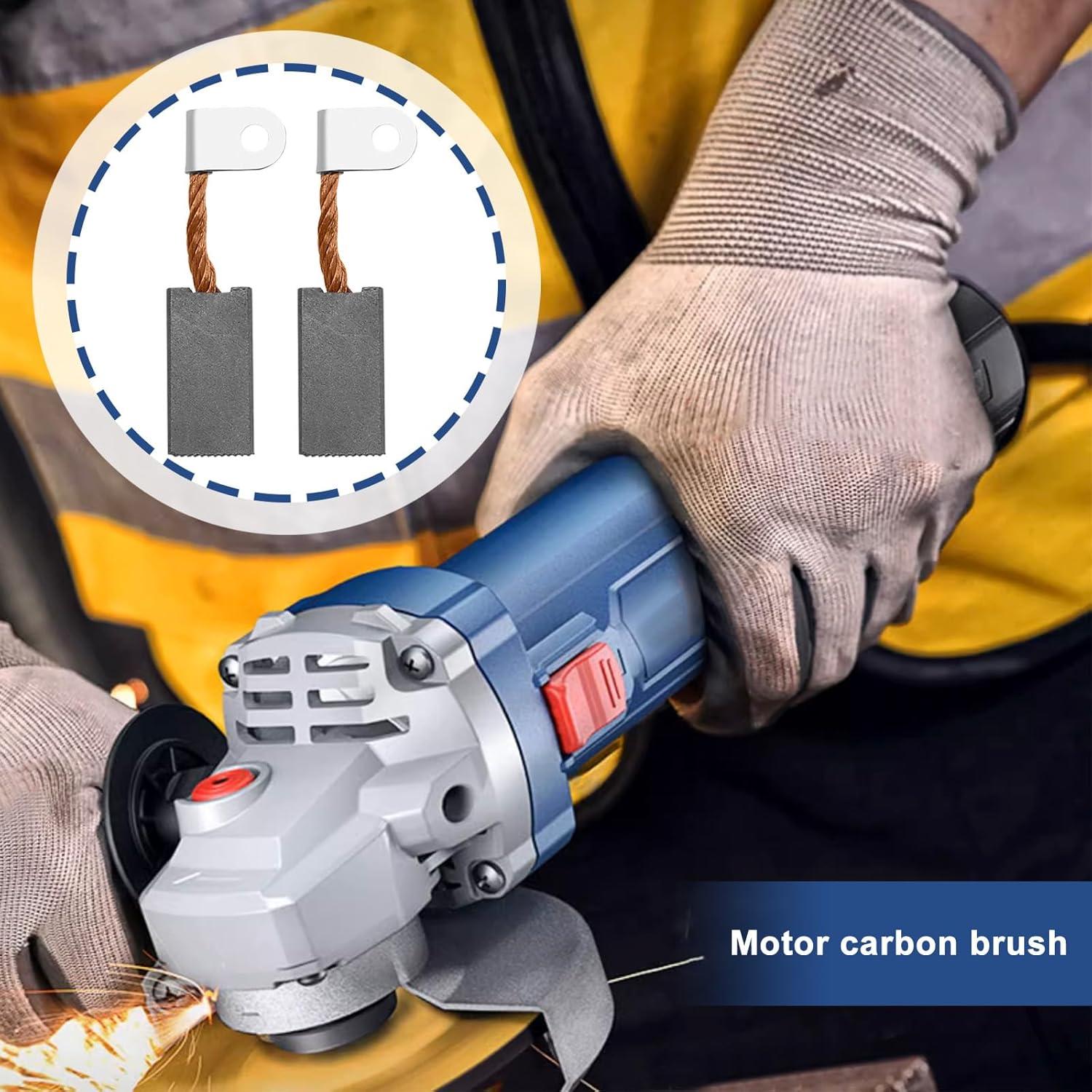 Cepillos de Carbón ECSiNG 4 Pcs 9x13x25.5mm para Bosch