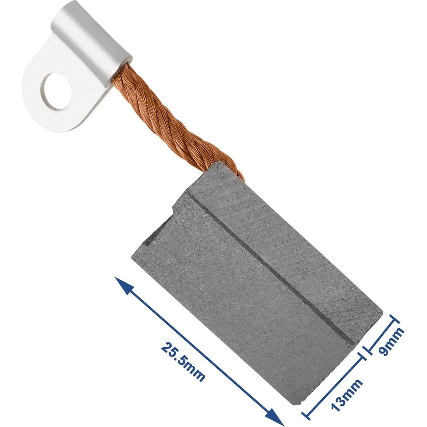 Cepillos de Carbón ECSiNG 4 Pcs 9x13x25.5mm para Bosch