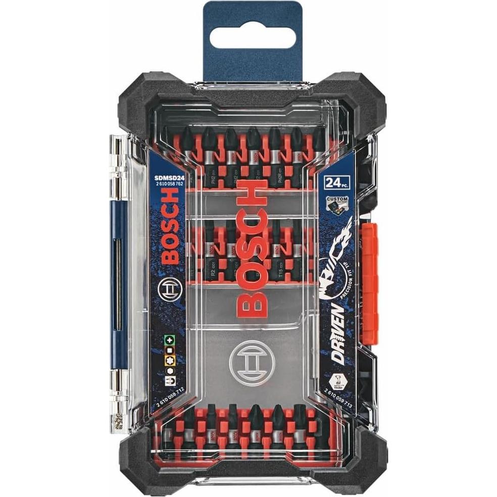 Juego de Destornilladores BOSCH Driven 24 Piezas con Estuche