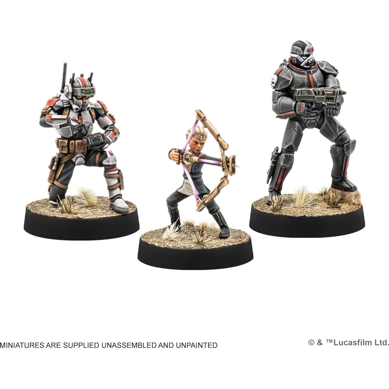 Star Wars: Legion Expansión Bad Batch - Miniaturas Clone Force 99