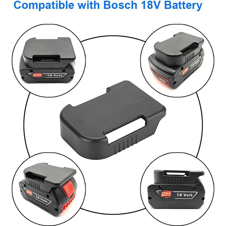 Soporte de Baterías QINIZX para 5 Baterías 18V