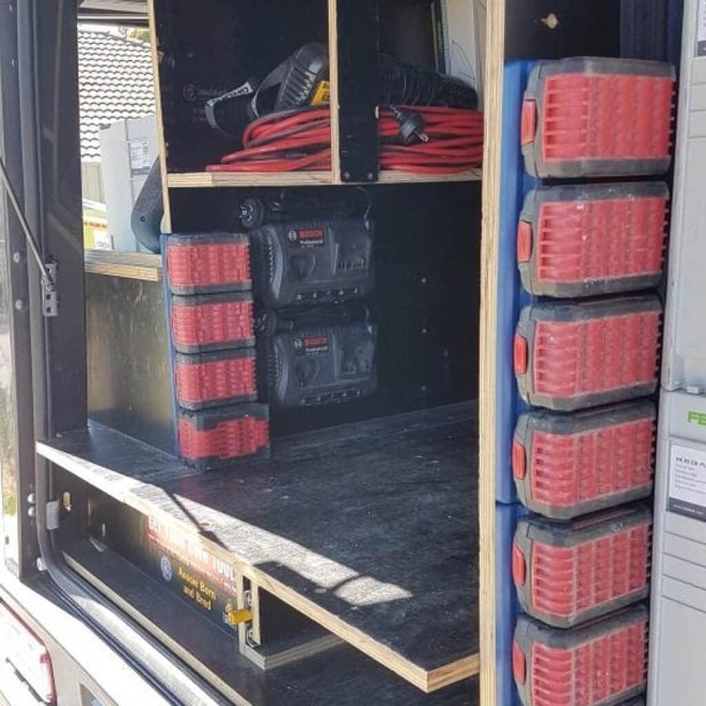 Soporte de Batería 48Tools para Baterías Bosch 18V