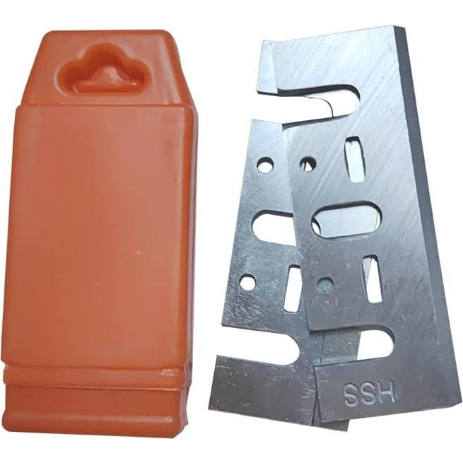 Cuchilla HSS 82mm para cepillos Makita y DeWalt - Juego de 2