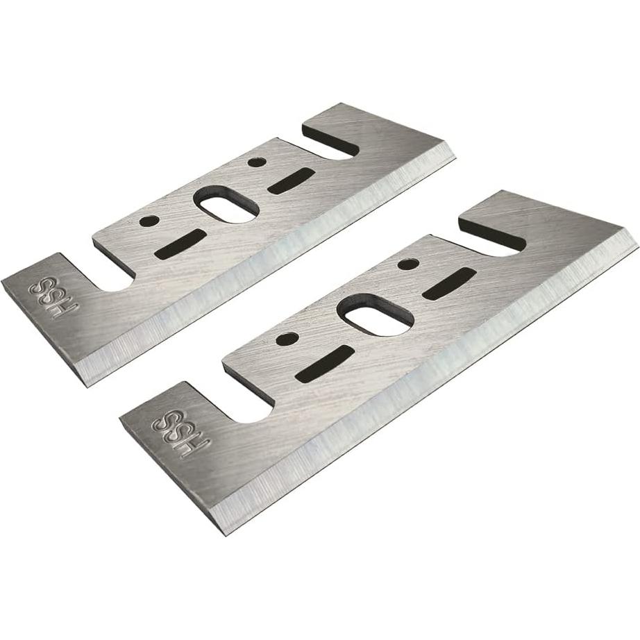 Cuchilla HSS 82mm para cepillos Makita y DeWalt - Juego de 2