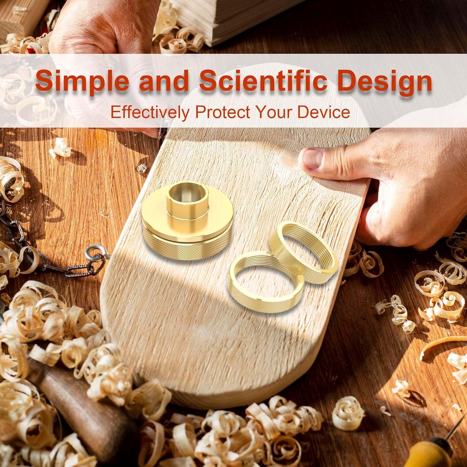 Juego de Guías de Plantilla de Router BOZXYE 11 Piezas