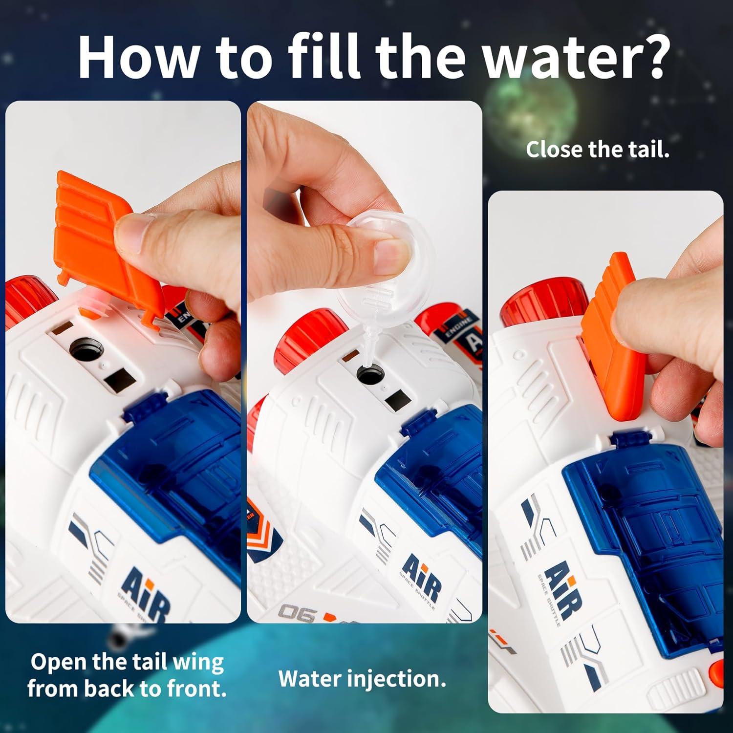 Juguete Transbordador Espacial Wbzle con Astronauta y Sonido