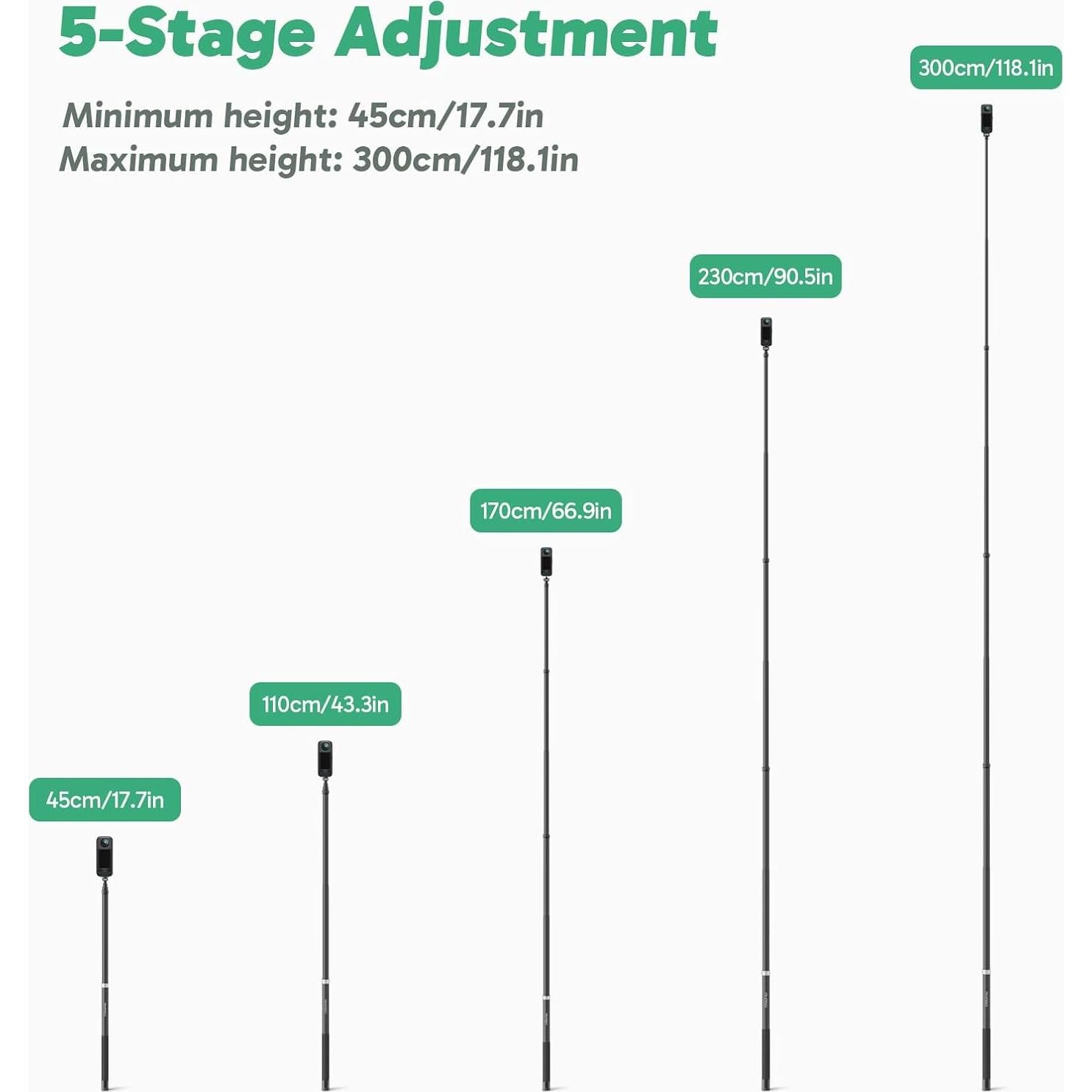 Cámara de Acción AKASO 360 - Video 5.7K 360° y Fotos 72MP