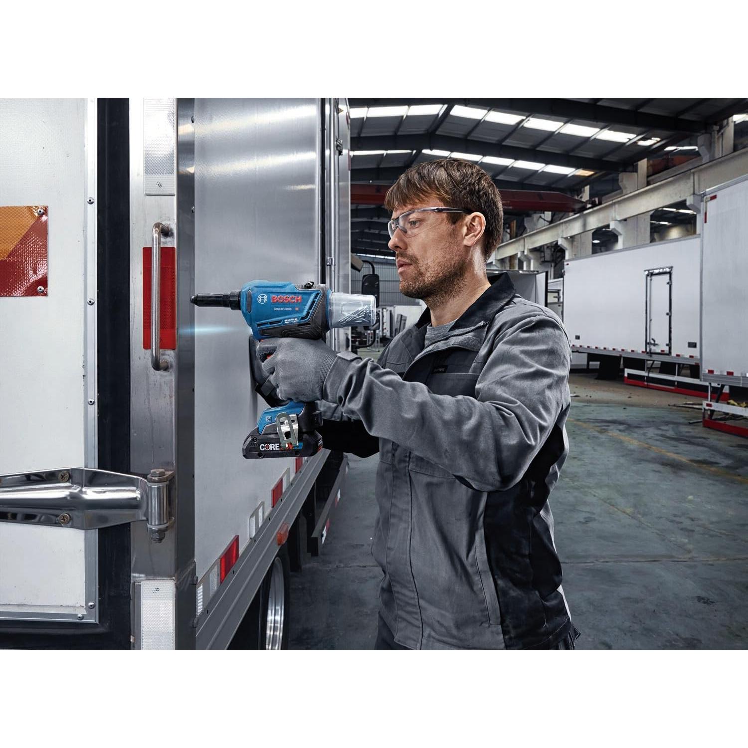 Herramienta de Remachado Bosch GRG18V-3600C 18V Sin Escobillas