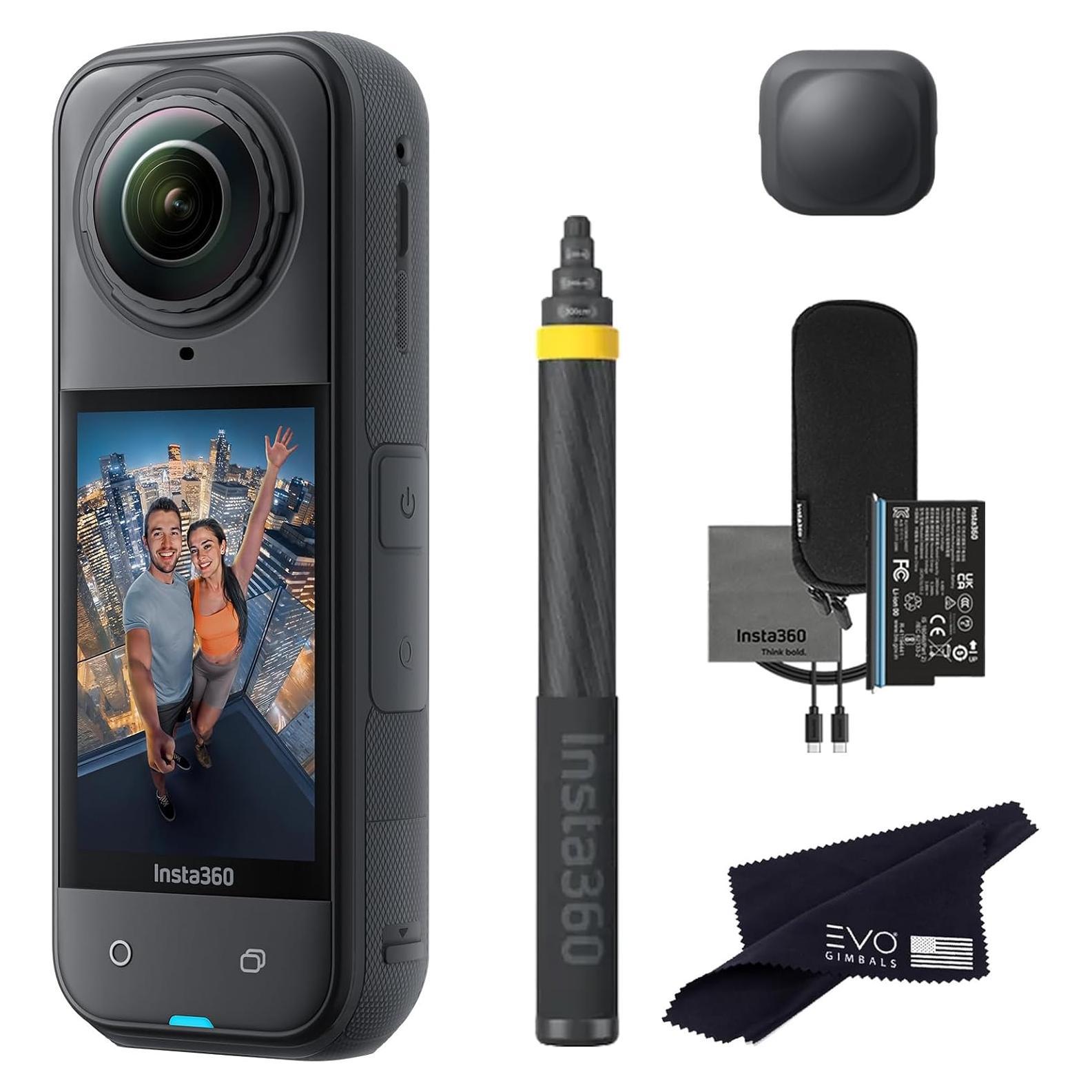 Cámara de acción 8K 360 Insta360 X4 Air - Ligera 165g