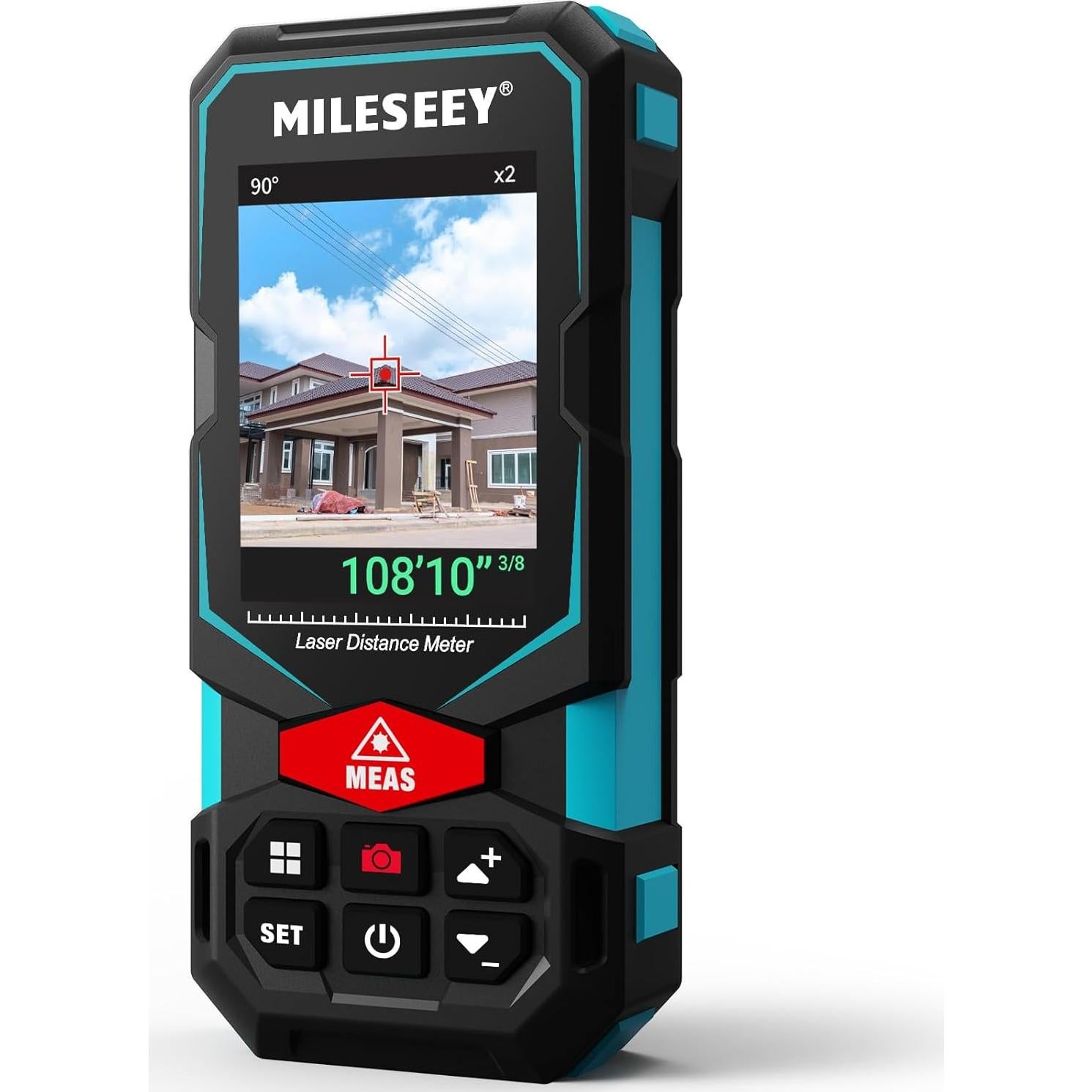 Medidor Láser MiLESEEY S7 Pro 100,58 m con Cámara Pointfinder