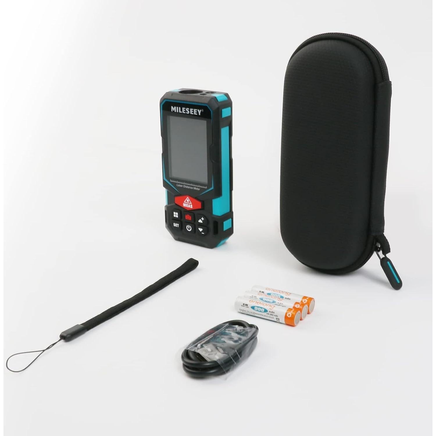 Medidor Láser MiLESEEY S7 Pro 100,58 m con Cámara Pointfinder